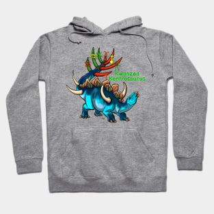 TWD HoliDinos: Kwanzaa Kentrosaurus - Text Hoodie